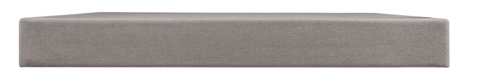 TEMPUR-Flat Foundation - High Profile, Charcoal