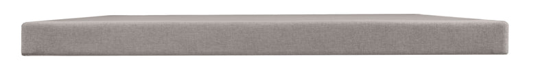 TEMPUR-Flat Foundation - Low Profile, Charcoal