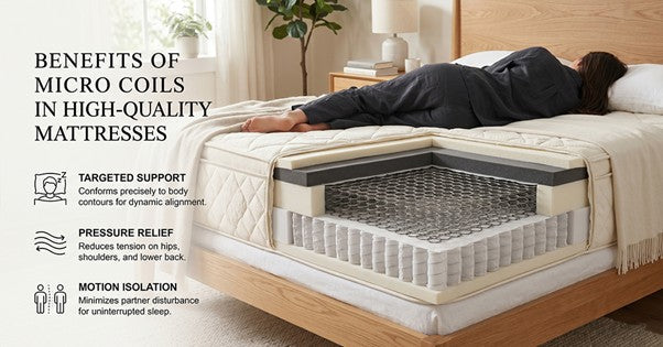 Benefits of Micro Coils in High-Quality Mattresses (2026 Guide)