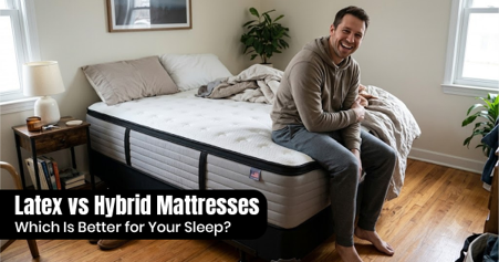 Latex vs Hybrid Mattresses: Which Is Better for Your Sleep?