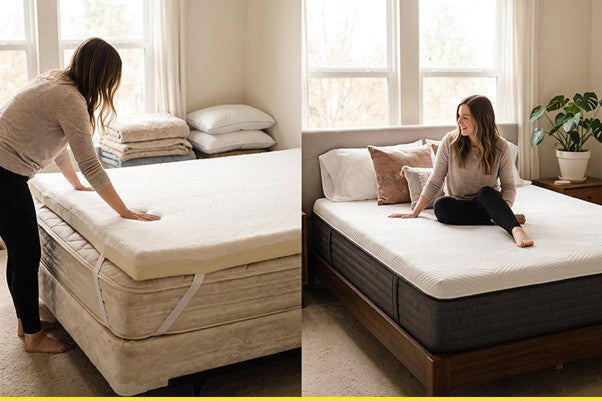 Mattress Topper vs. New Mattress: When Should You Upgrade?