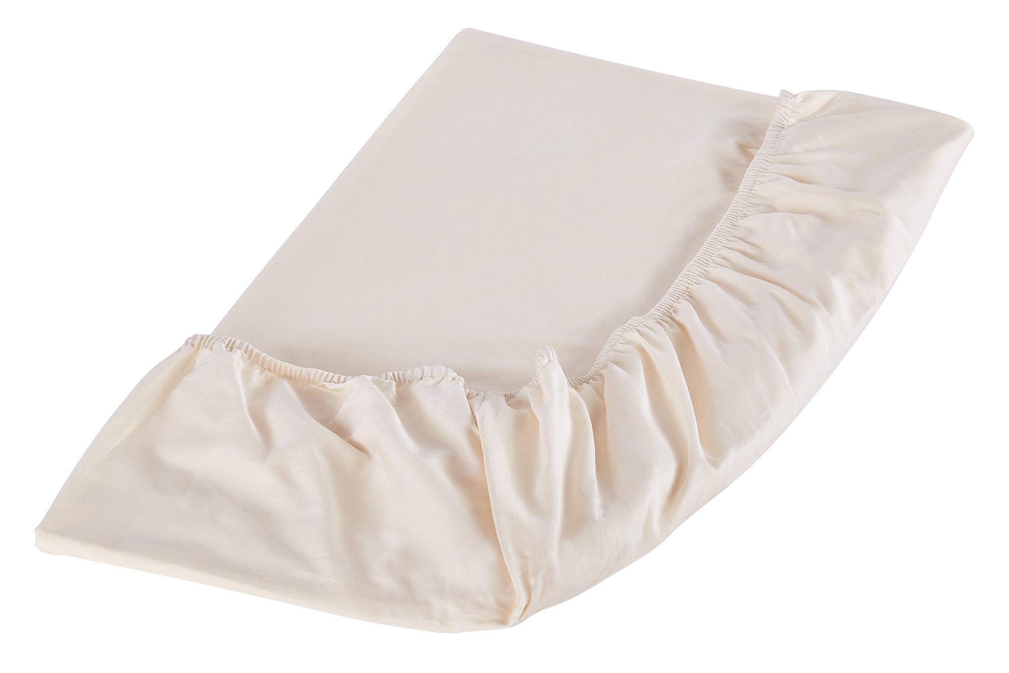 100% ORGANIC COTTON SATEEN FITTED SHEET