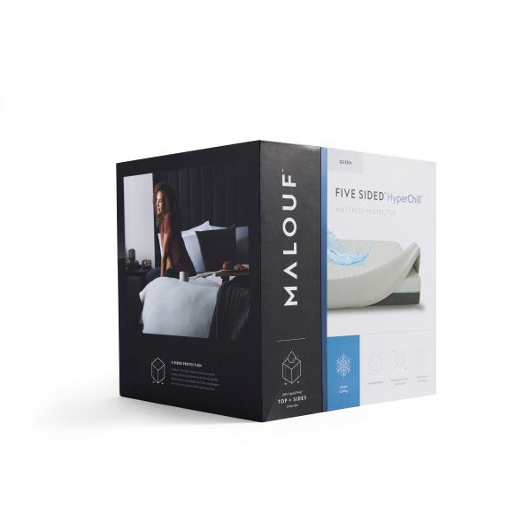 MALOUF-Five 5ided + HyperChill Mattress Protector