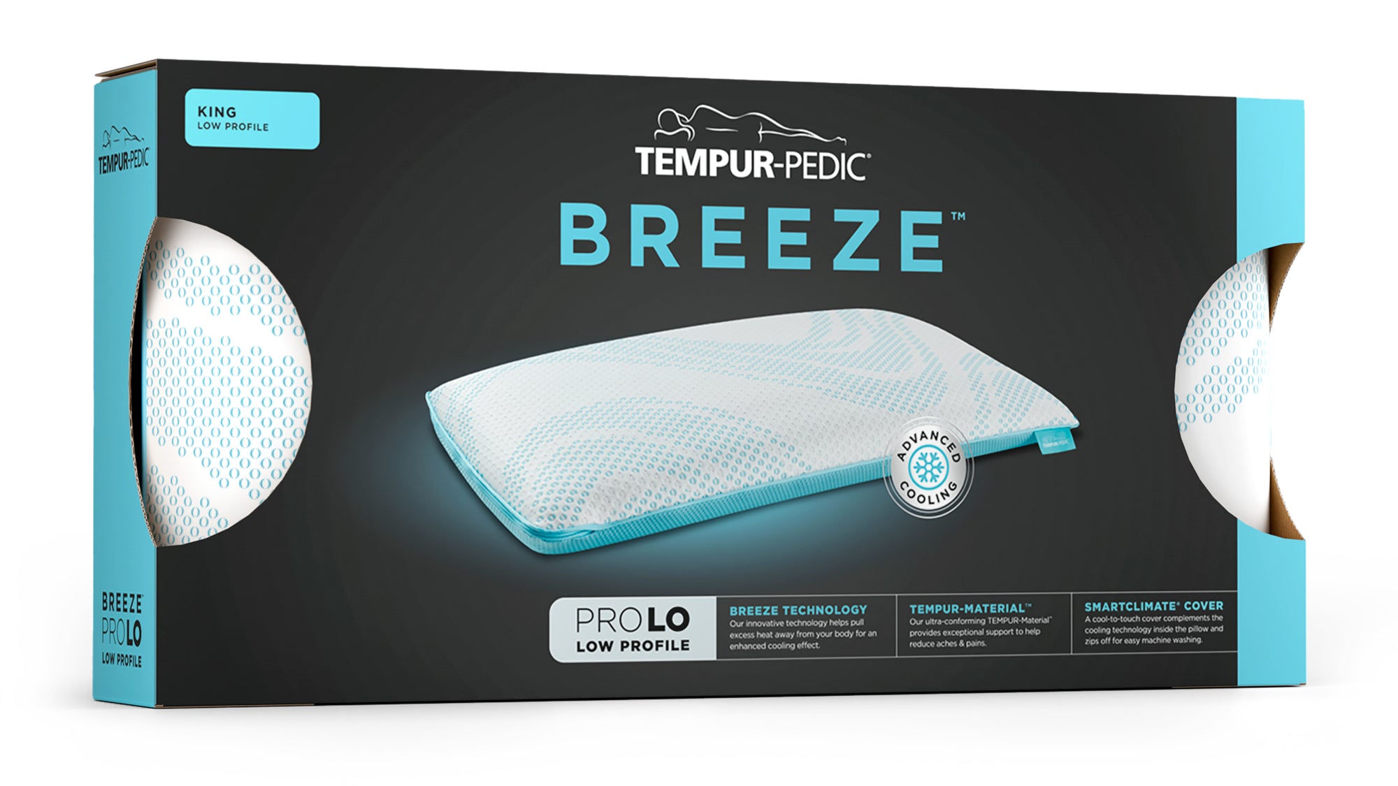 TEMPUR-Pedic Breeze ProLo 2.0 Pillow – matressstar