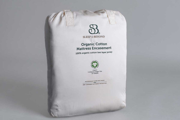 SLEEP & BEYOND-Organic Cotton Zippered Encasement