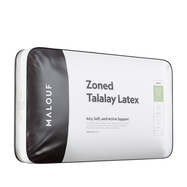 Malouf - Zoned Talalay Latex Pillow