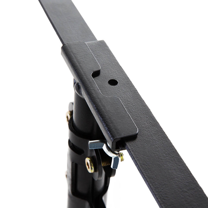 Hook-on Bed Rail System With Center Bar Support