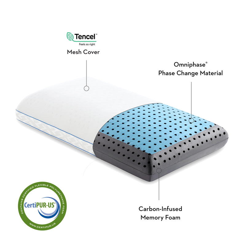 Malouf - Carboncool + Omniphase LT Pillow