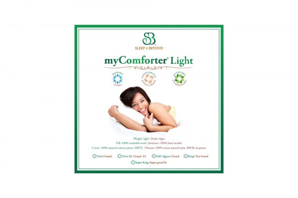 SLEEP & BEYOND-myComforter Light