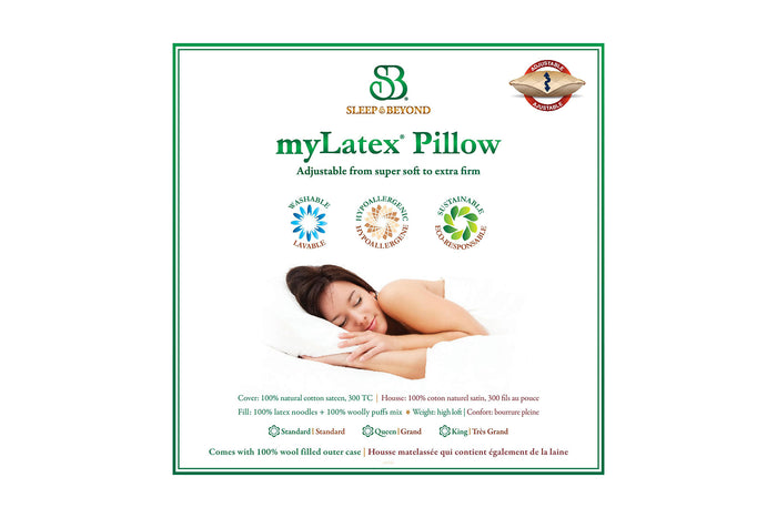 Sleep & Beyond - myLatex Pillow
